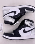 Air Jordan (W) 1 Retro High OG "Silver Toe" 2021 New Size 12W