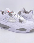 Air Jordan 4 Retro "White Oreo" 2021 New Size 10.5