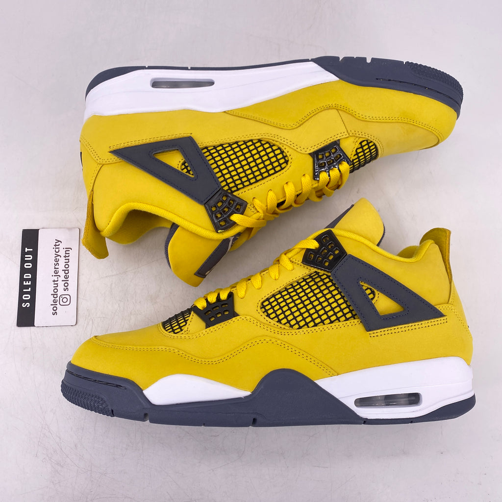 Air Jordan 4 Retro "Lightning" 2021 New Size 13