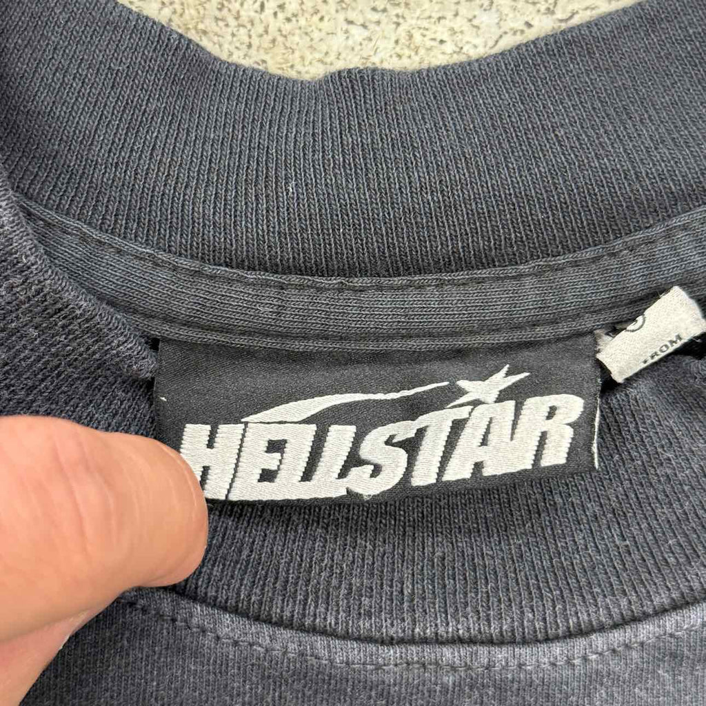 Hellstar T-Shirt "CLASSIC GEL GREEN" Black New Size S