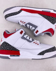 Air Jordan (GS) 3 Retro "Fire Red" 2022 New Size 6Y