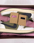 Air Jordan 1 Retro Low "Travis Scott Medium Olive" 2024 New Size 9.5