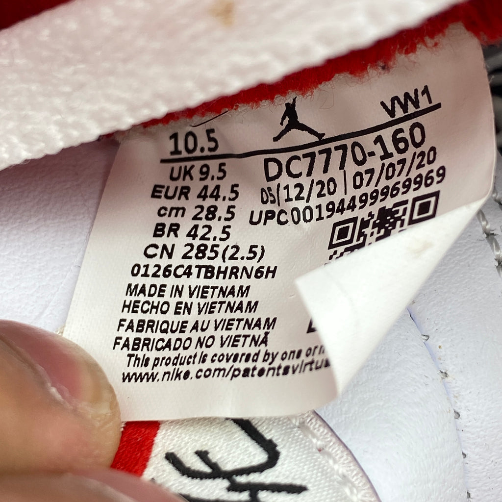 Air Jordan 4 Retro "Fire Red" 2020 Used Size 10.5