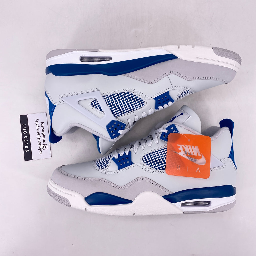 Air Jordan 4 Retro "Military Blue" 2024 New Size 14