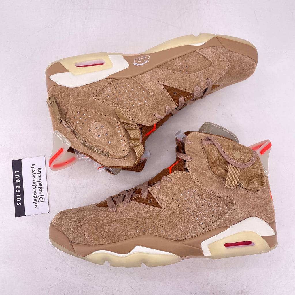 Air Jordan 6 Retro "British Khaki" 2021 New Size 12