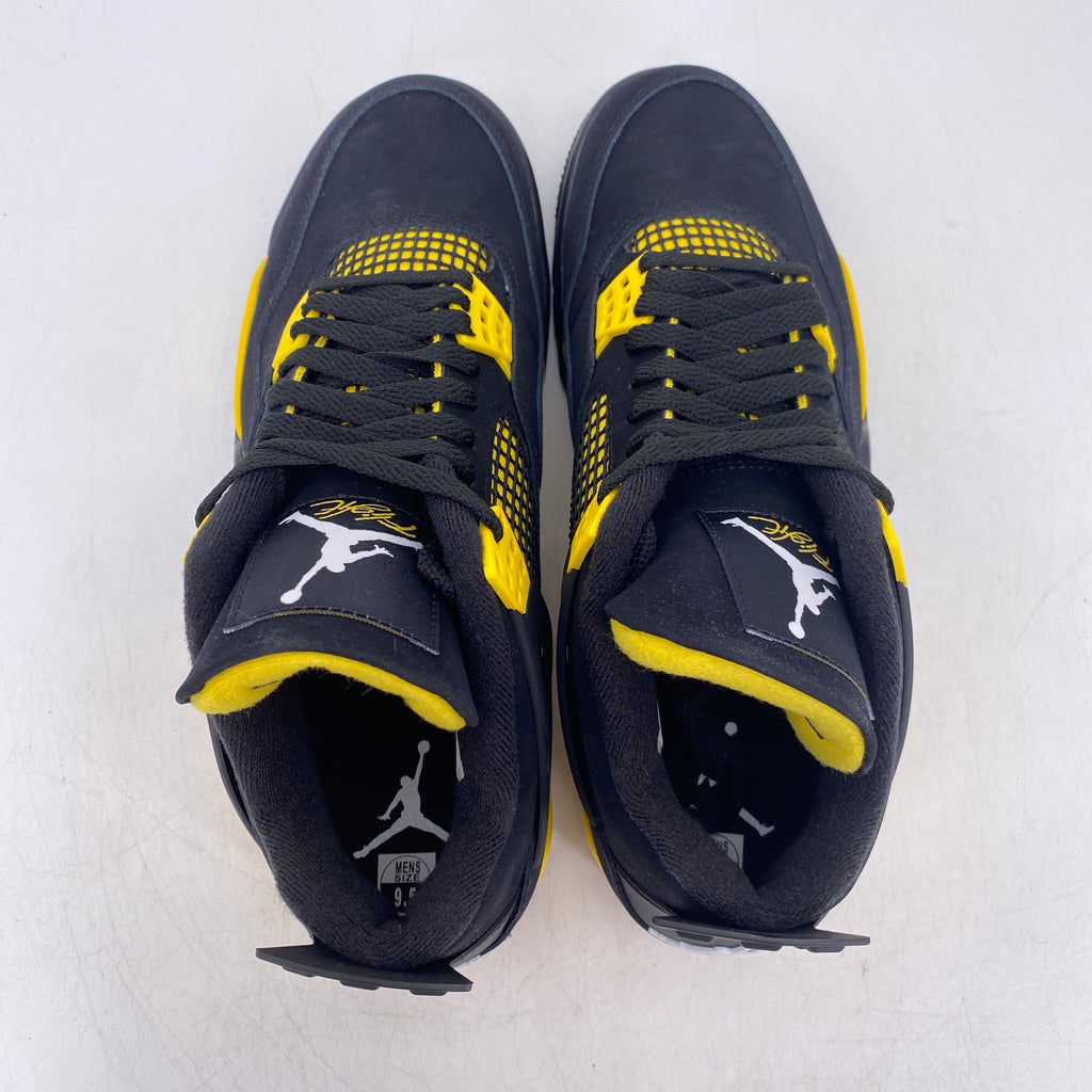 Air Jordan 4 Retro "Thunder" 2023 New Size 9.5