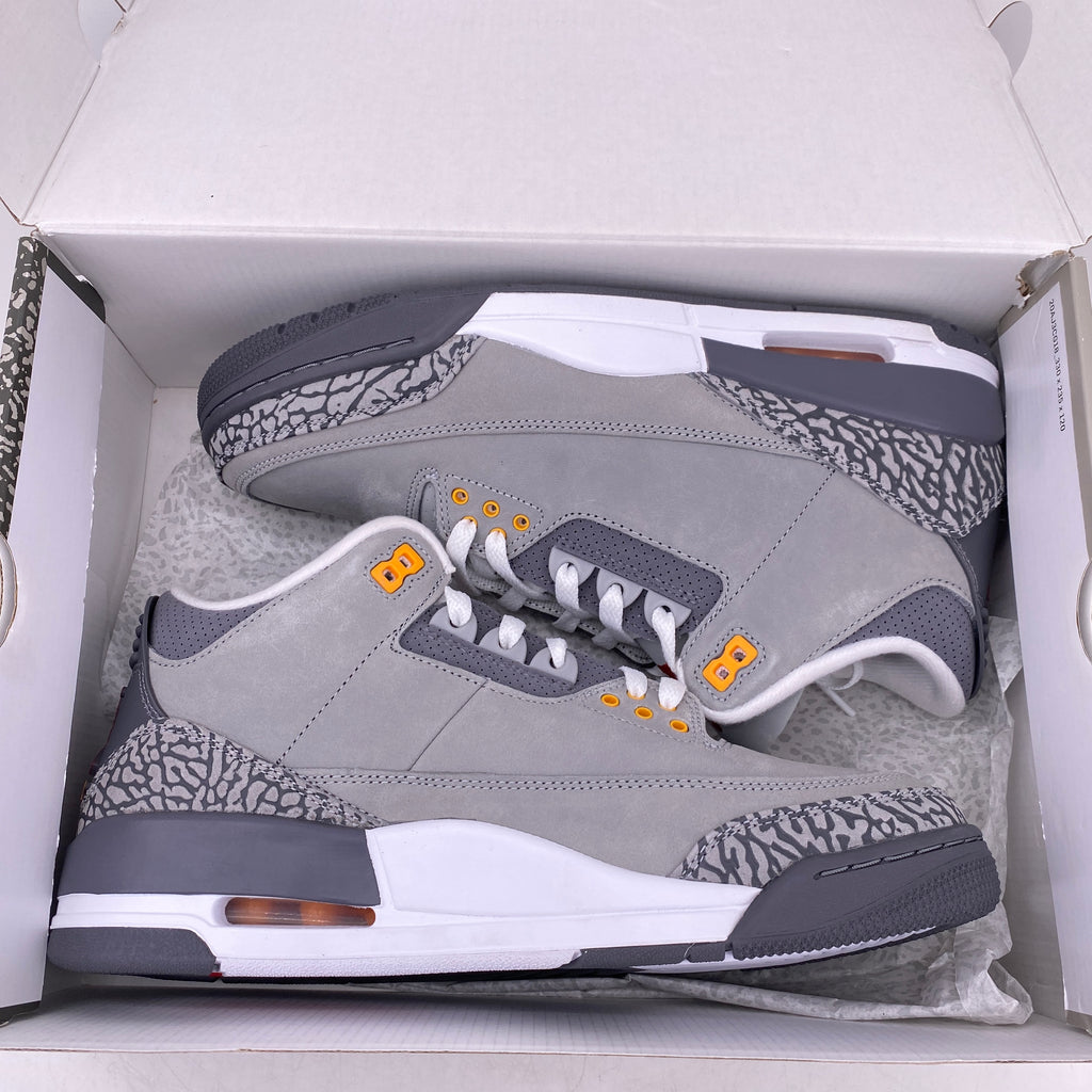Air Jordan 3 Retro "Cool Grey" 2021 New Size 9.5