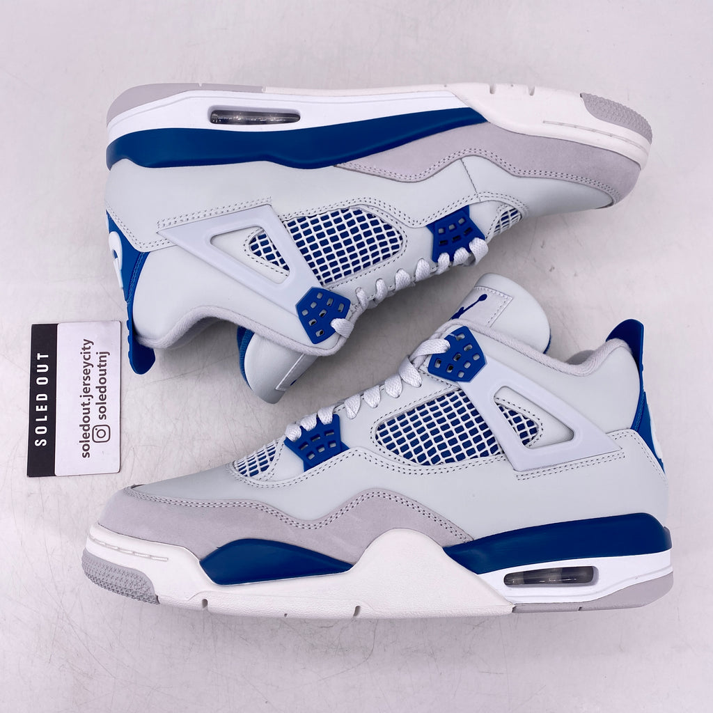 Air Jordan 4 Retro "Military Blue" 2024 New Size 9.5