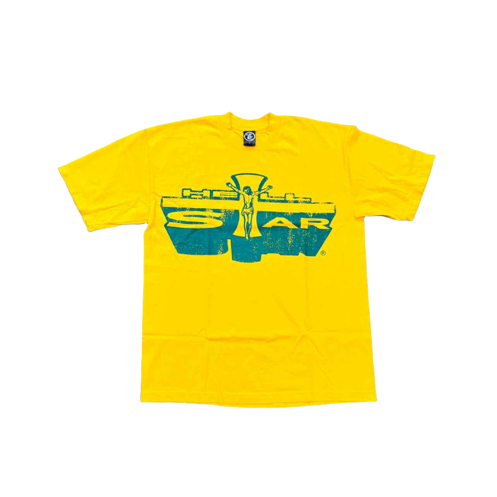 Hellstar T-Shirt "PATH TO PARADISE" Yellow New Size M