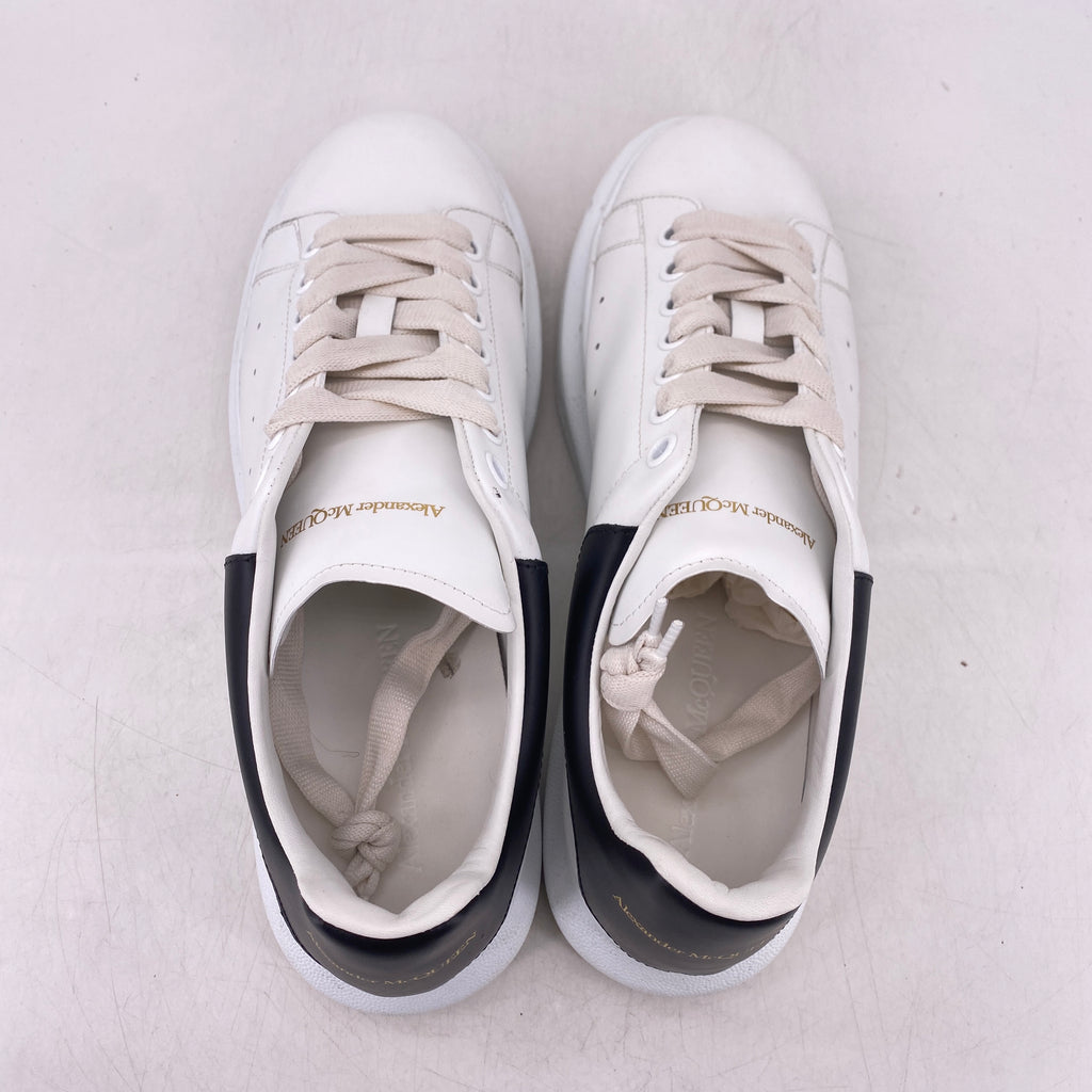Alexander McQueen Oversized Sneaker "White Black"  Used Size 45.5