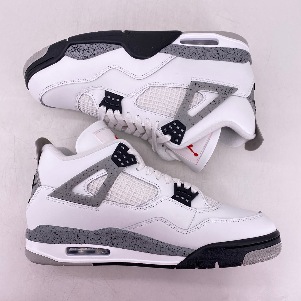 Air Jordan 4 Retro "White Cement" 2025 New Size 10