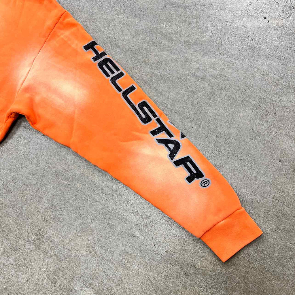 Hellstar Hoodie "FIRE ORANGE" Orange New Size L