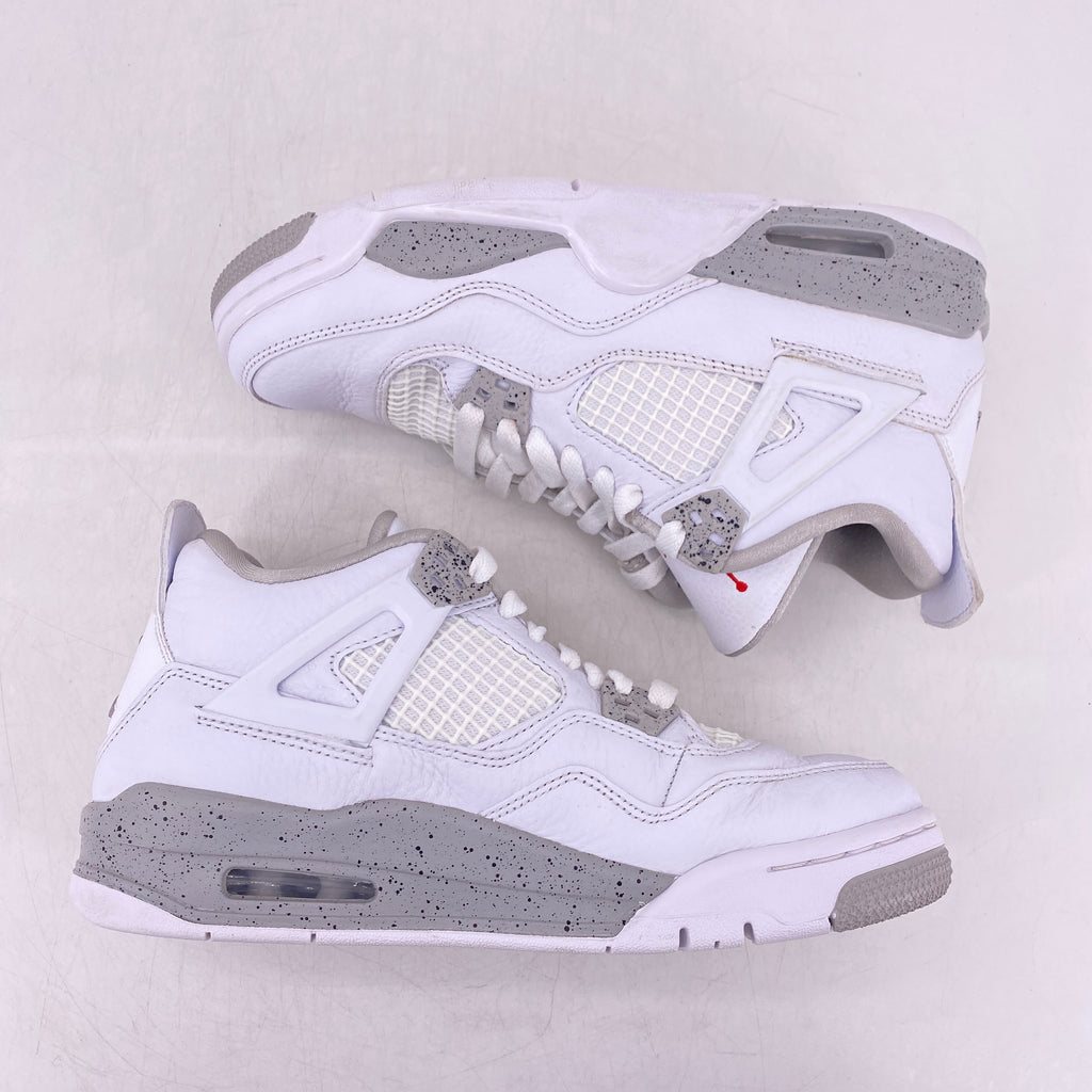 Air Jordan (GS) 4 Retro "White Oreo" 2021 Used Size 6Y