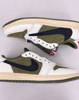Air Jordan 1 Retro Low "Travis Scott Medium Olive" 2024 New Size 10.5
