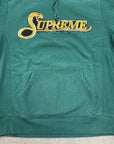 Supreme Hoodie "VIPER" Dark Green Used Size L