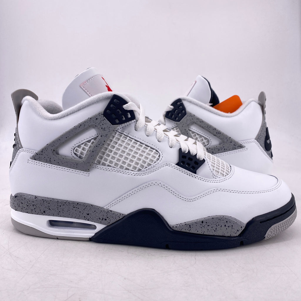 Air Jordan 4 Retro "White Cement" 2025 New Size 12