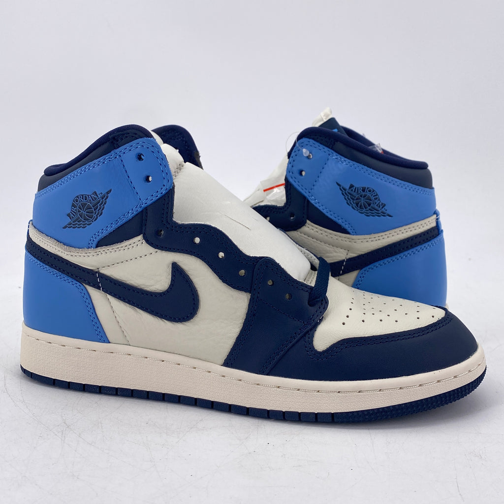 Air Jordan (GS) 1 Retro High OG "Unc Obsidian" 2019 New Size 7Y