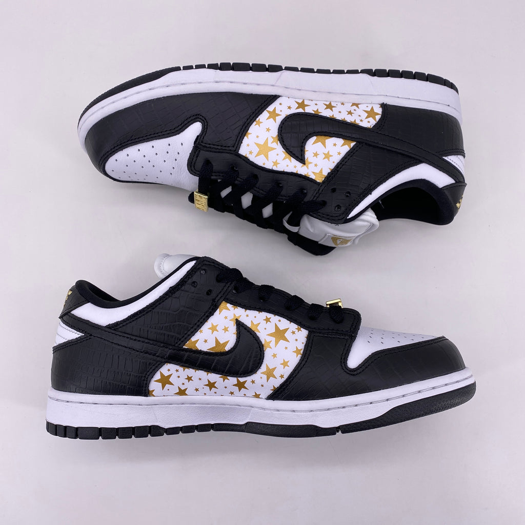 Nike SB Dunk Low OG QS "Supreme Black" 2021 New Size 8.5
