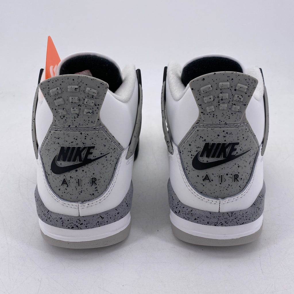 Air Jordan (GS) 4 Retro "White Cement" 2025 New Size 6.5Y