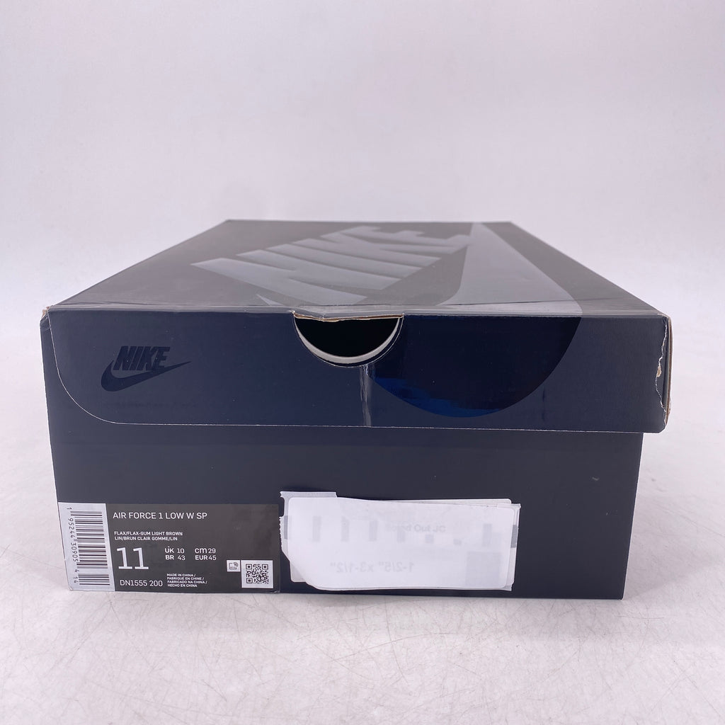 Nike Air Force 1 Low "Supreme Wheat" 2021 New Size 11