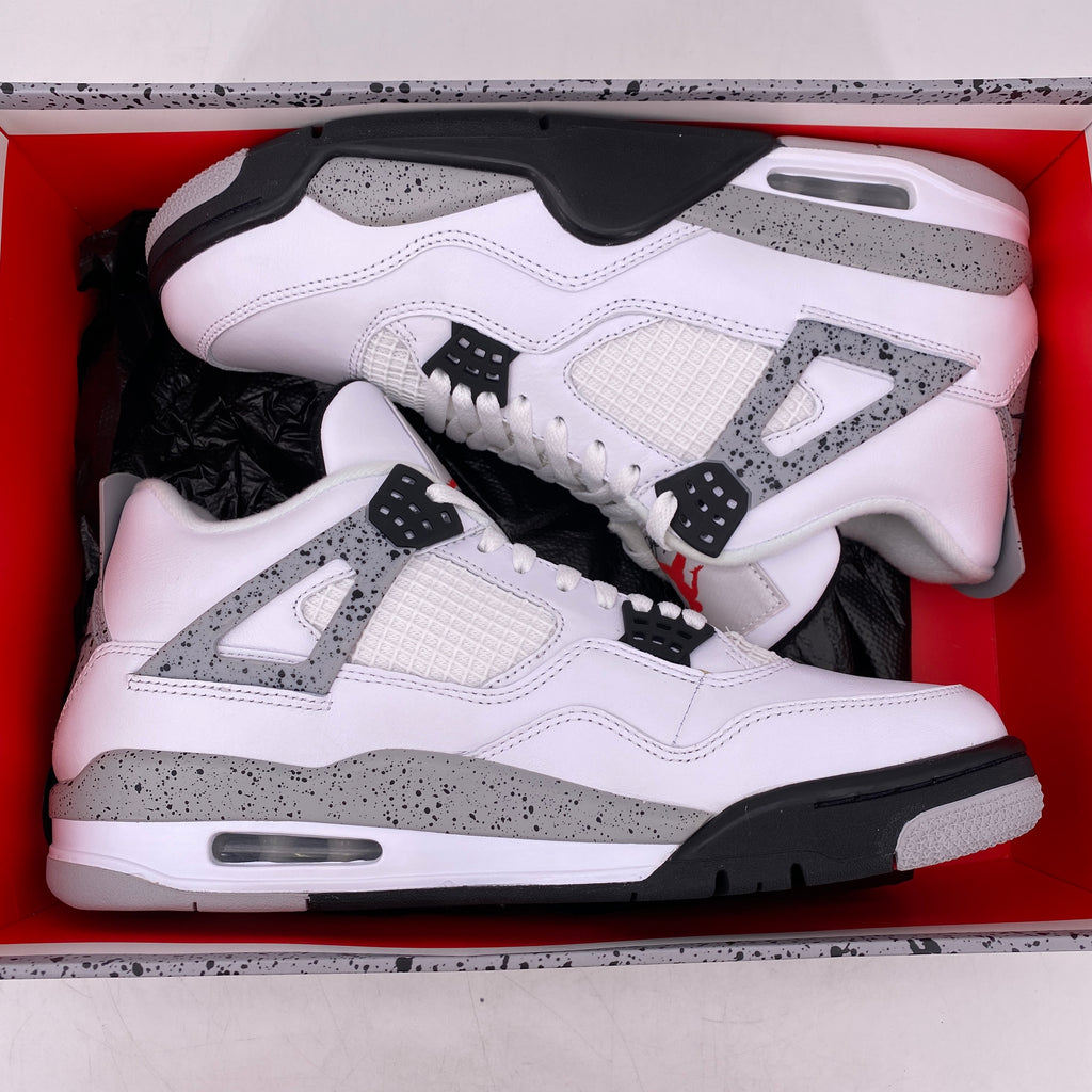 Air Jordan 4 Retro "White Cement" 2016 New Size 10.5