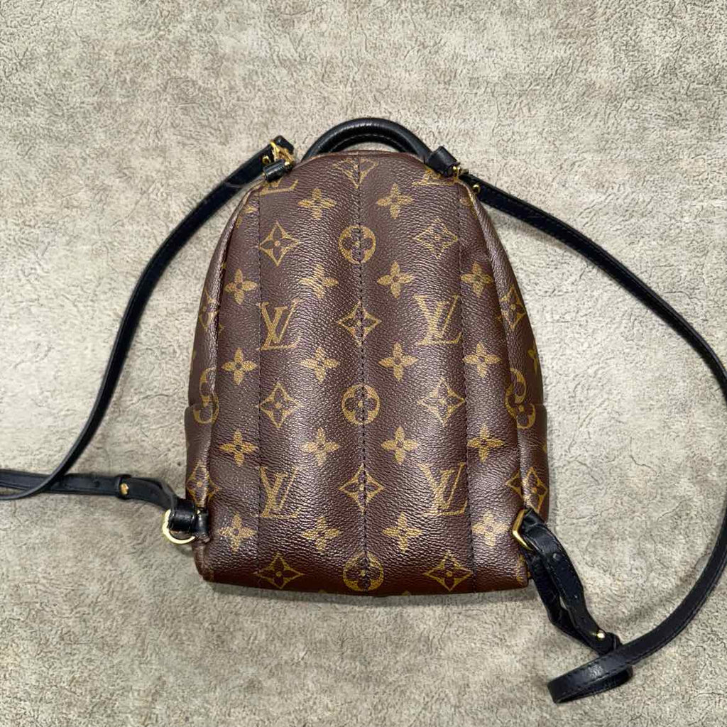 Louis Vuitton Backpack "PALM SPRINGS" Used Brown Size OS