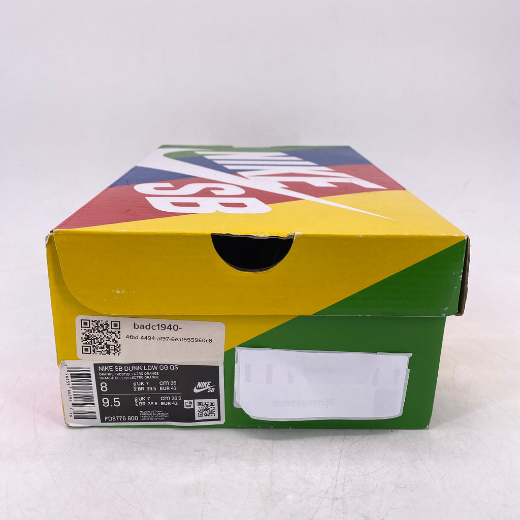 Nike SB Dunk Low "Orange Lobster" 2022 New Size 8