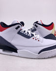 Air Jordan 3 Retro "Fire Red Denim" 2020 New Size 9.5