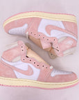 Air Jordan (W) 1 Retro High OG "Washed Pink" 2023 New Size 7.5W