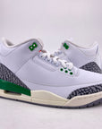 Air Jordan (W) 3 Retro "Lucky Green" 2023 New Size 9.5W