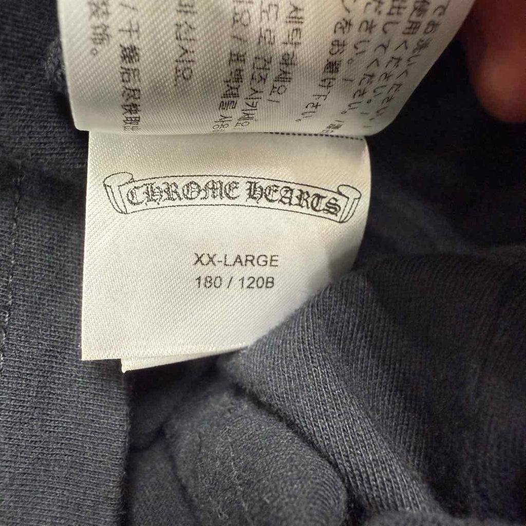 Chrome Hearts T-Shirt "MULTI LOGO" Black Used Size 2XL