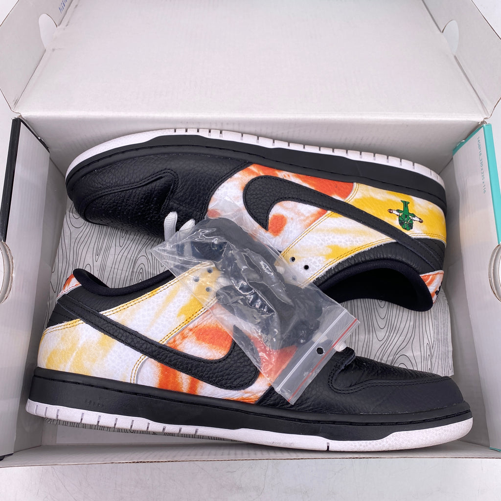 Nike SB Dunk Low "Raygun Tie-Dye Black" 2019 Used Size 11