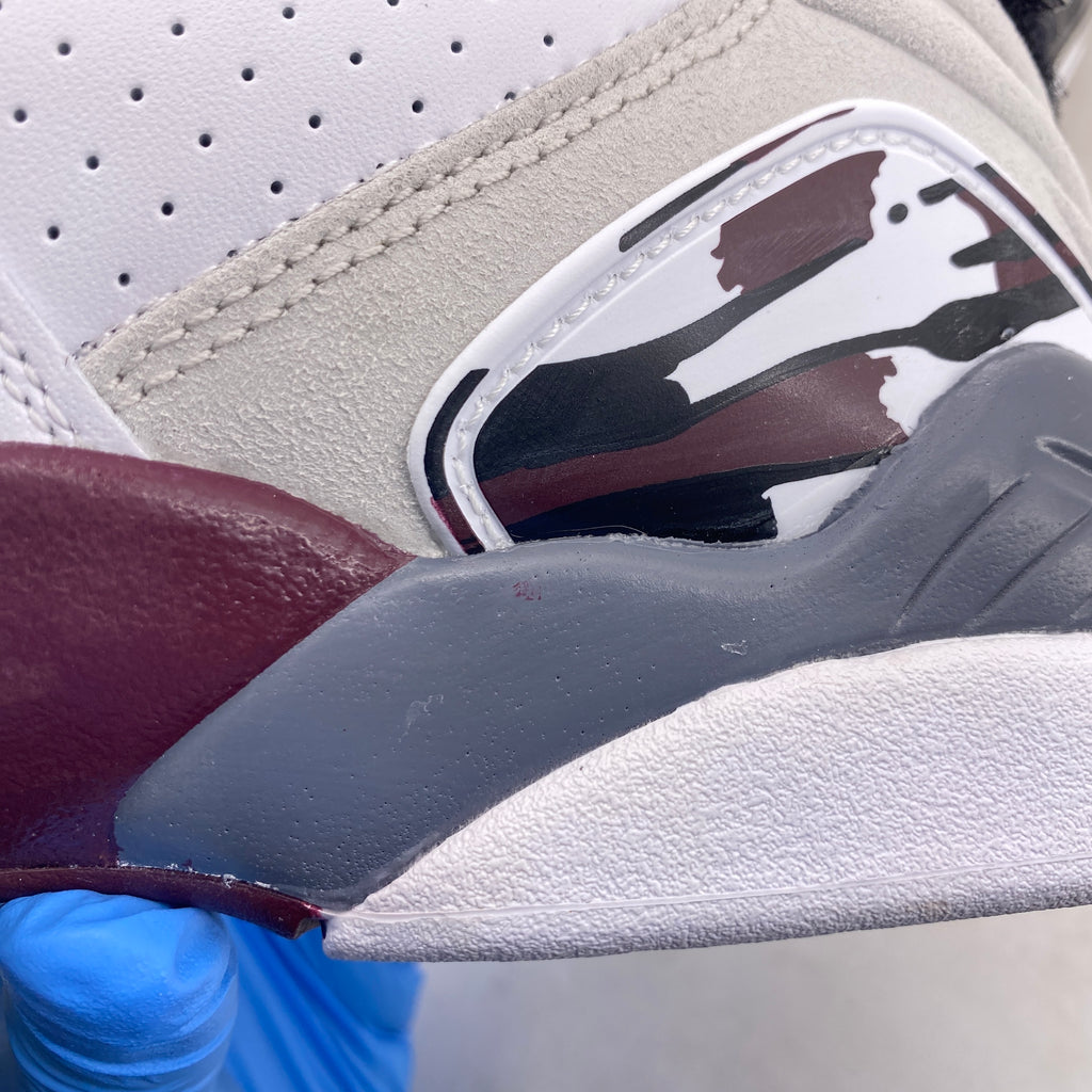 Air Jordan (W) 8 Retro "White Burgundy" 2020 New Size 9W
