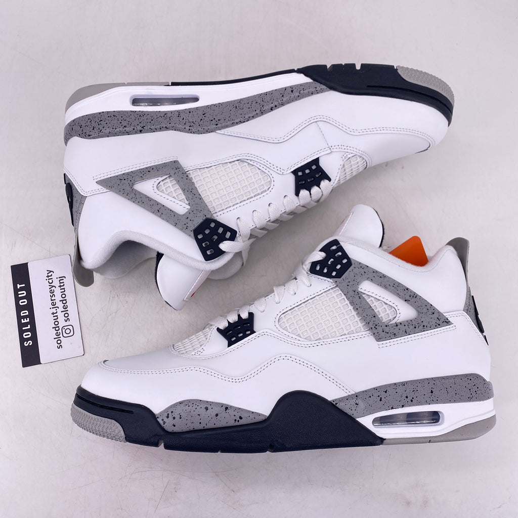 Air Jordan 4 Retro "White Cement" 2025 New Size 12
