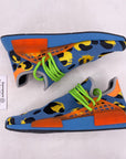 Adidas Hu NMD "Animal Print Altered Blue" 2022 New Size 9