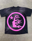 Hellstar T-Shirt "CLASSIC GEL PINK" Black New Size S