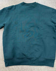 Supreme Crewneck Sweater "BOX LOGO" Dark Pine Used Size S