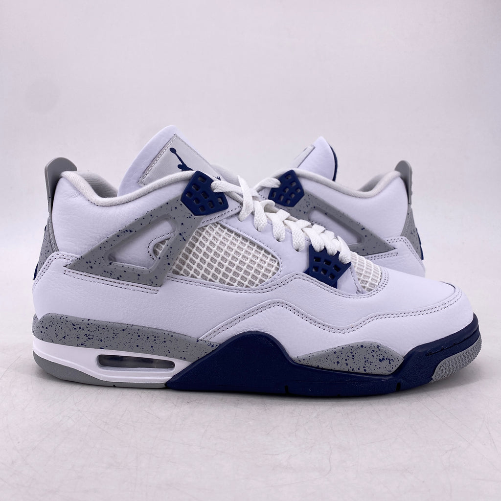 Air Jordan 4 Retro "Midnight Navy" 2022 New Size 10.5
