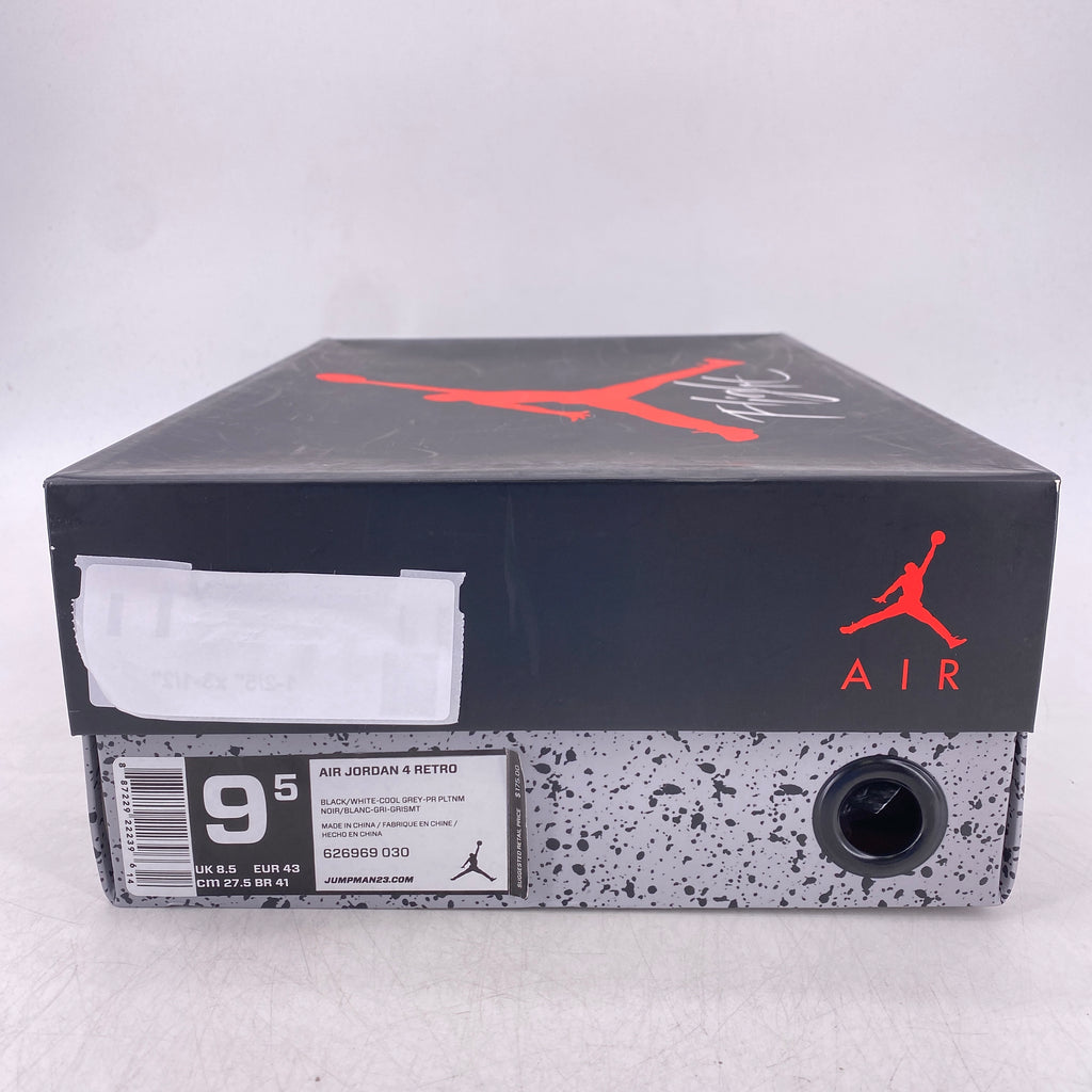 Air Jordan 4 Retro "Fear Pack" 2013 New Size 9.5