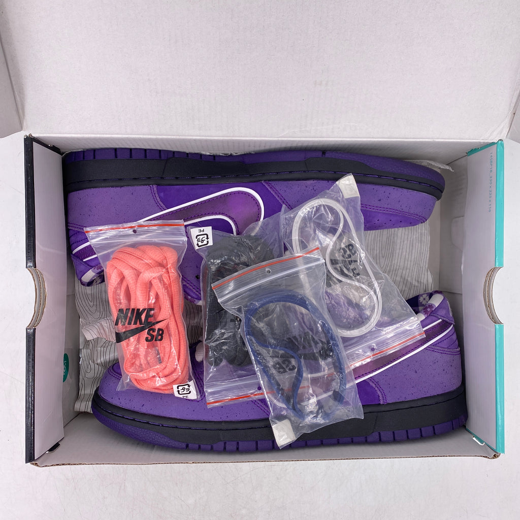 Nike SB Dunk Low "Purple Lobster" 2018 Used Size 10.5