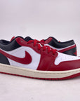 Air Jordan (W) 1 Low "Reverse Black Toe" 2022 New Size 12W