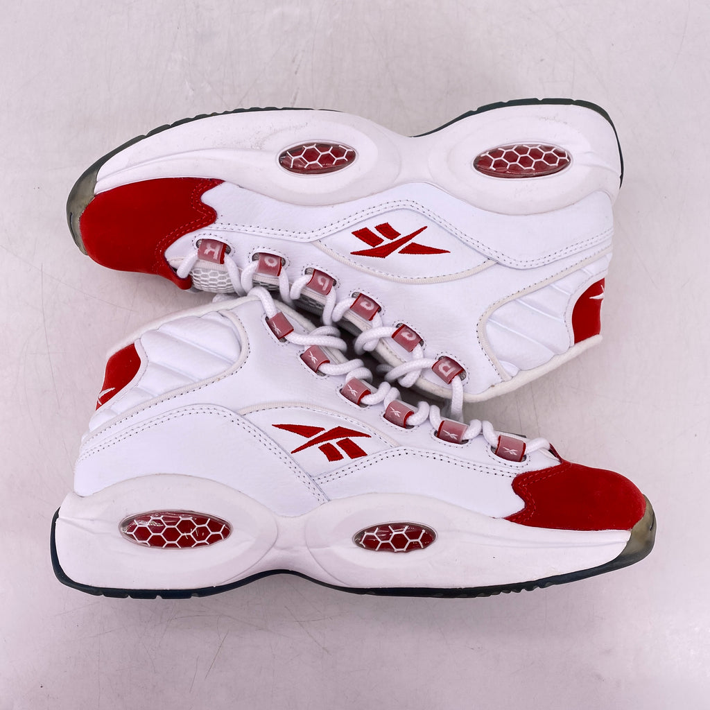 Reebok Question Mid "Red Toe"  New Size 6