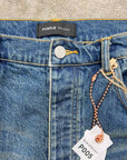 Purple Jeans "MID INDIGO" Blue Used Size 38