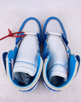 Air Jordan 1 Retro High OG "Off White Unc" 2018 New Size 12