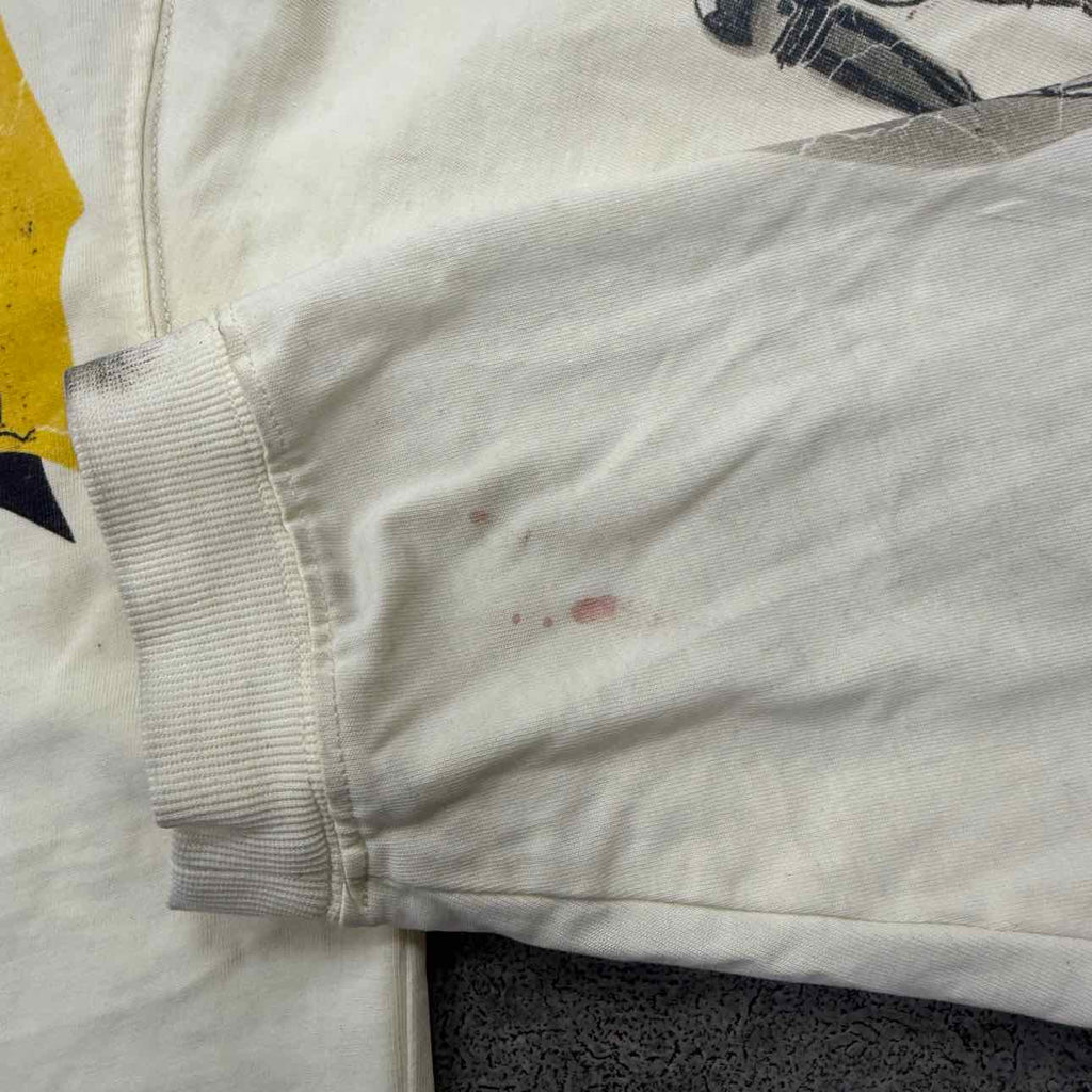 Godspeed Long Sleeve "OUT OF MANY" Cream Used Size XL