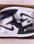 Air Jordan (W) 1 Retro High OG "Silver Toe" 2021 New Size 12W