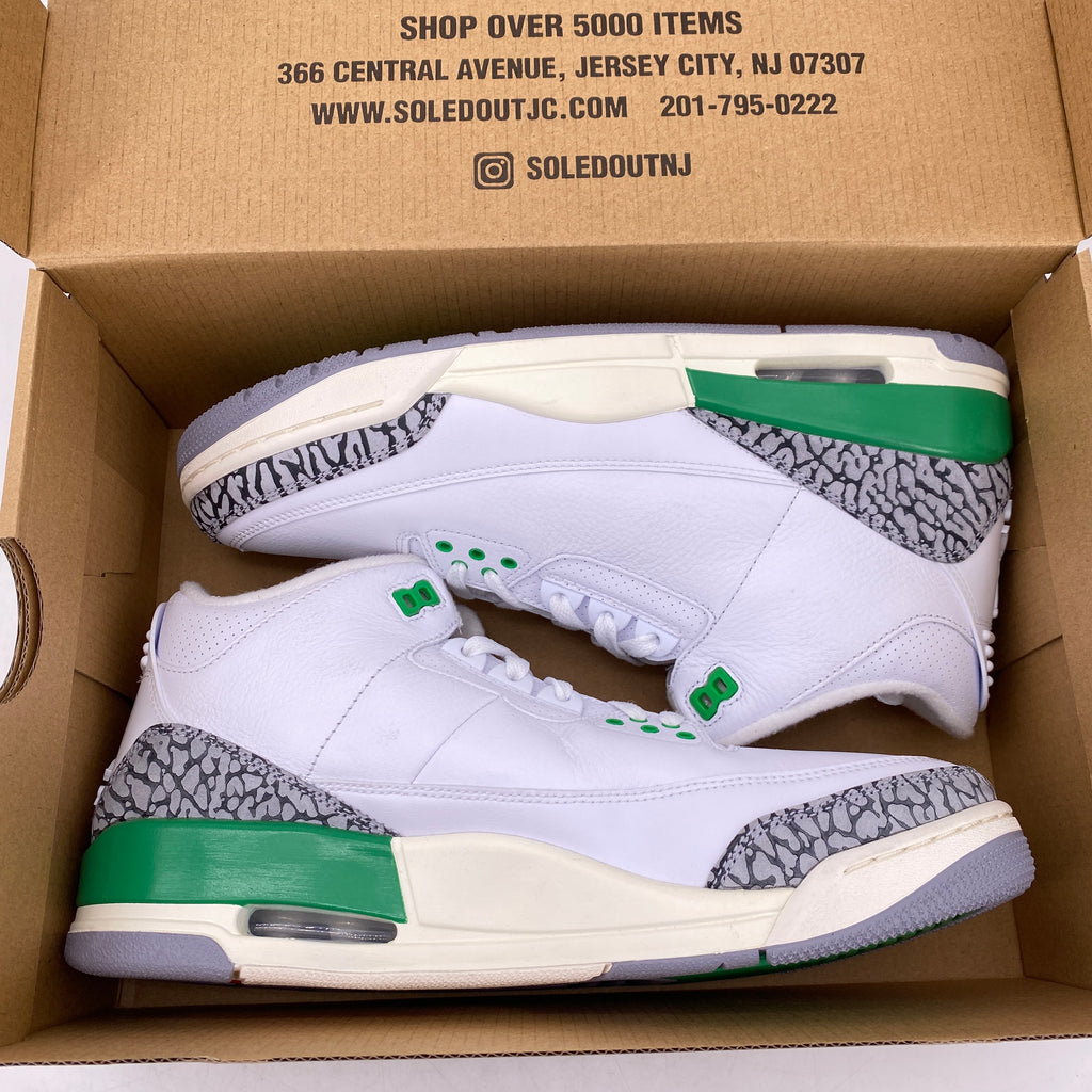 Air Jordan (W) 3 Retro "Lucky Green" 2023 New Size 12W