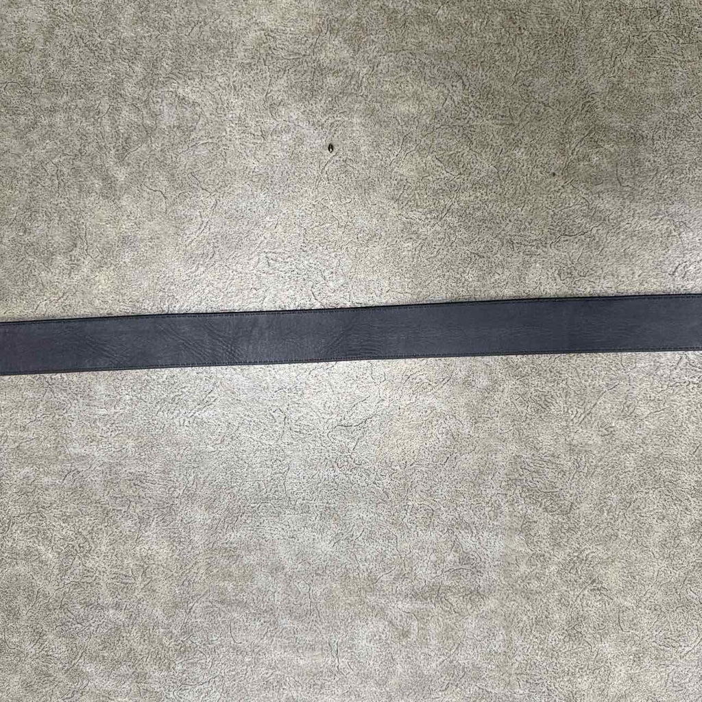 Louis Vuitton Belt "SILVER BUCKLE" Used Black / Brown Size 38