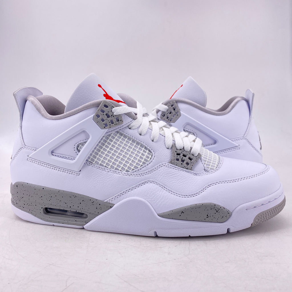 Air Jordan 4 Retro "White Oreo" 2021 New Size 13