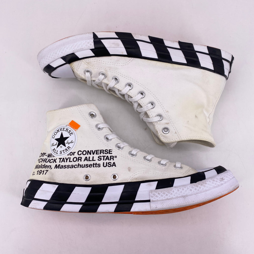 Converse Chuck 70 "Off White" 2018 Used Size 9.5